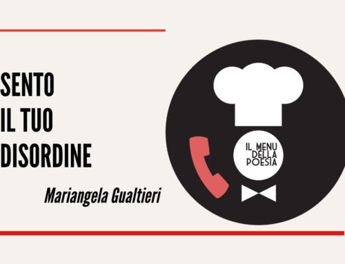 SENTO IL TUO DISORDINE di Mariangela Gualtieri