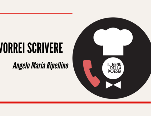 VORREI SCRIVERE di Angelo Maria Ripellino