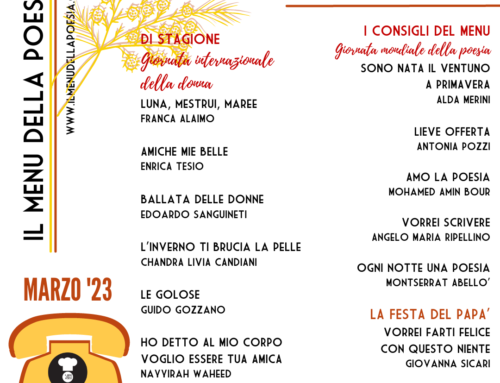 MARZO Le donne, la Primavera, la Poesia.