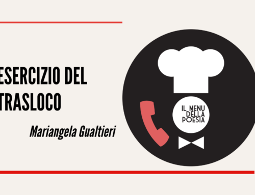 ESERCIZIO DEL TRASLOCO di Mariangela Gualtieri