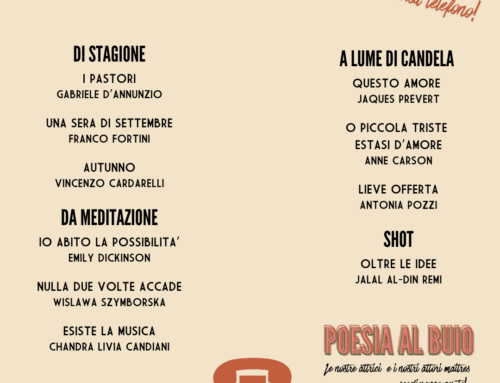 SETTEMBRE: il menu consiglia…